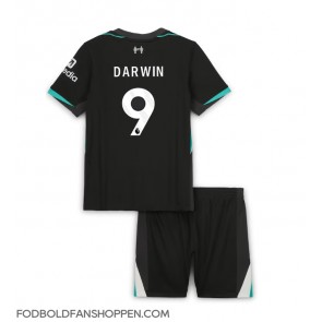 Liverpool Darwin Nunez #9 Udebanetrøje Børn 2024-25 Kortærmet (+ Korte bukser)